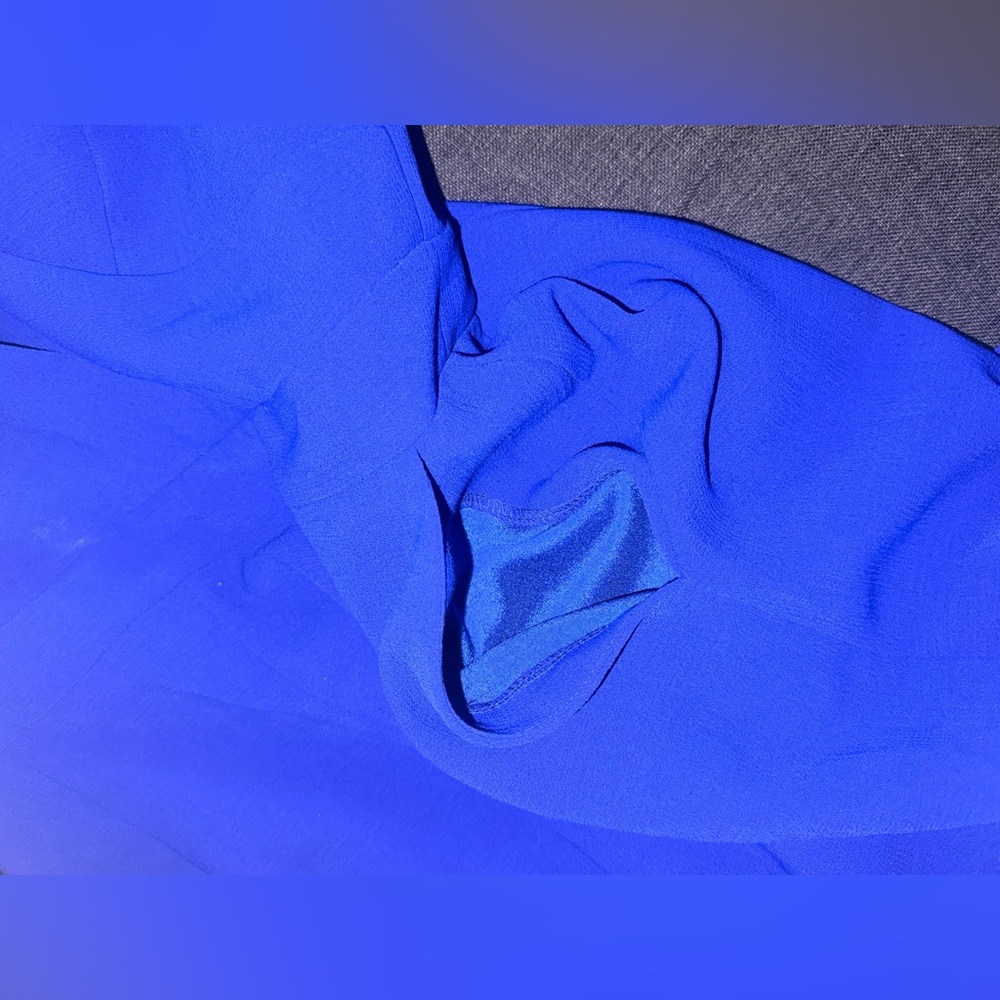 Adelyn Rae blue jumpsuit - Picture 7 of 7